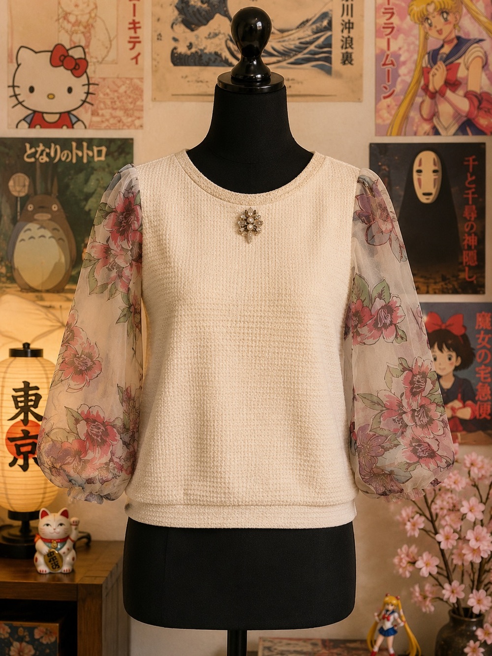 Gorgeous 🎎Japanese ⛩Unique Top Size M